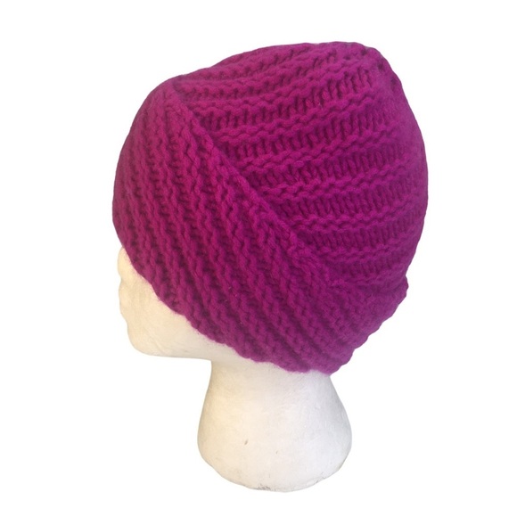 Anthropologie Pink Knit Hat - Picture 4 of 7